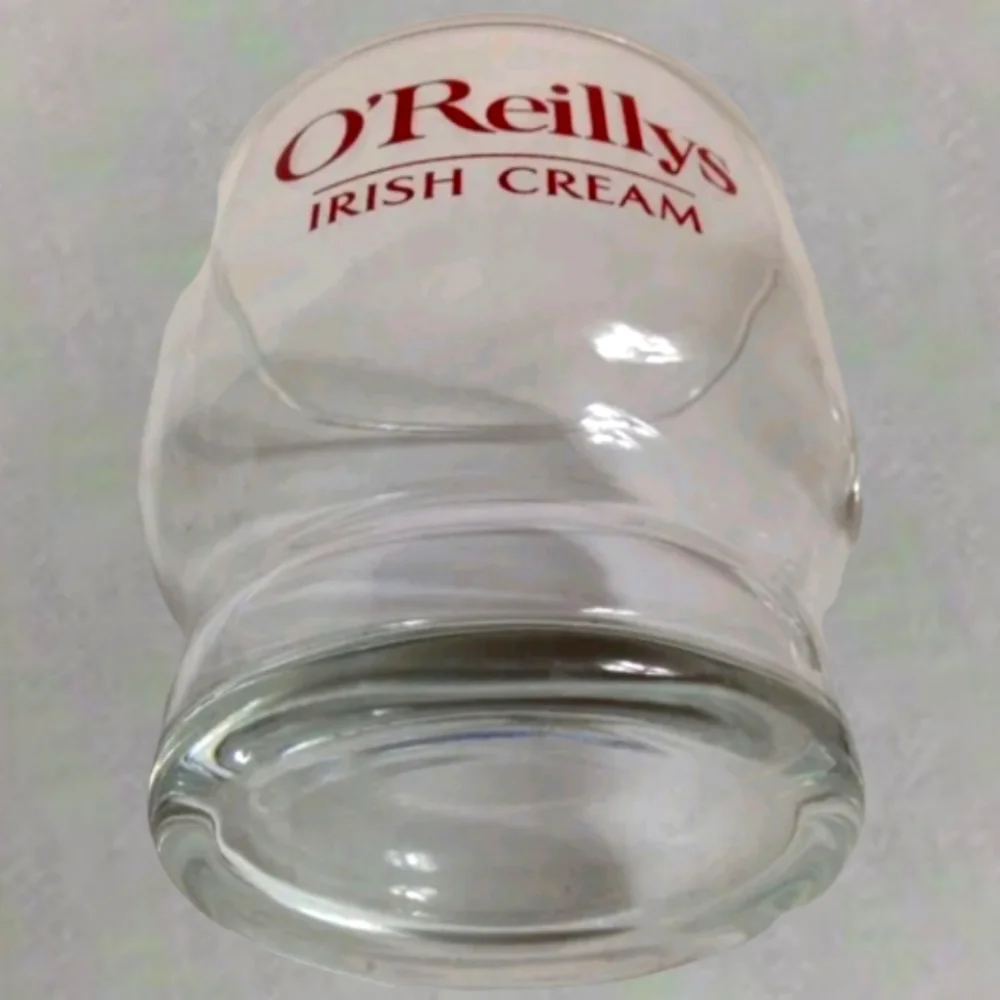 1 O'Reilly's Irish Cream Liqueur Cocktail Stackable Bar Glass Low Ball Rocks Ice